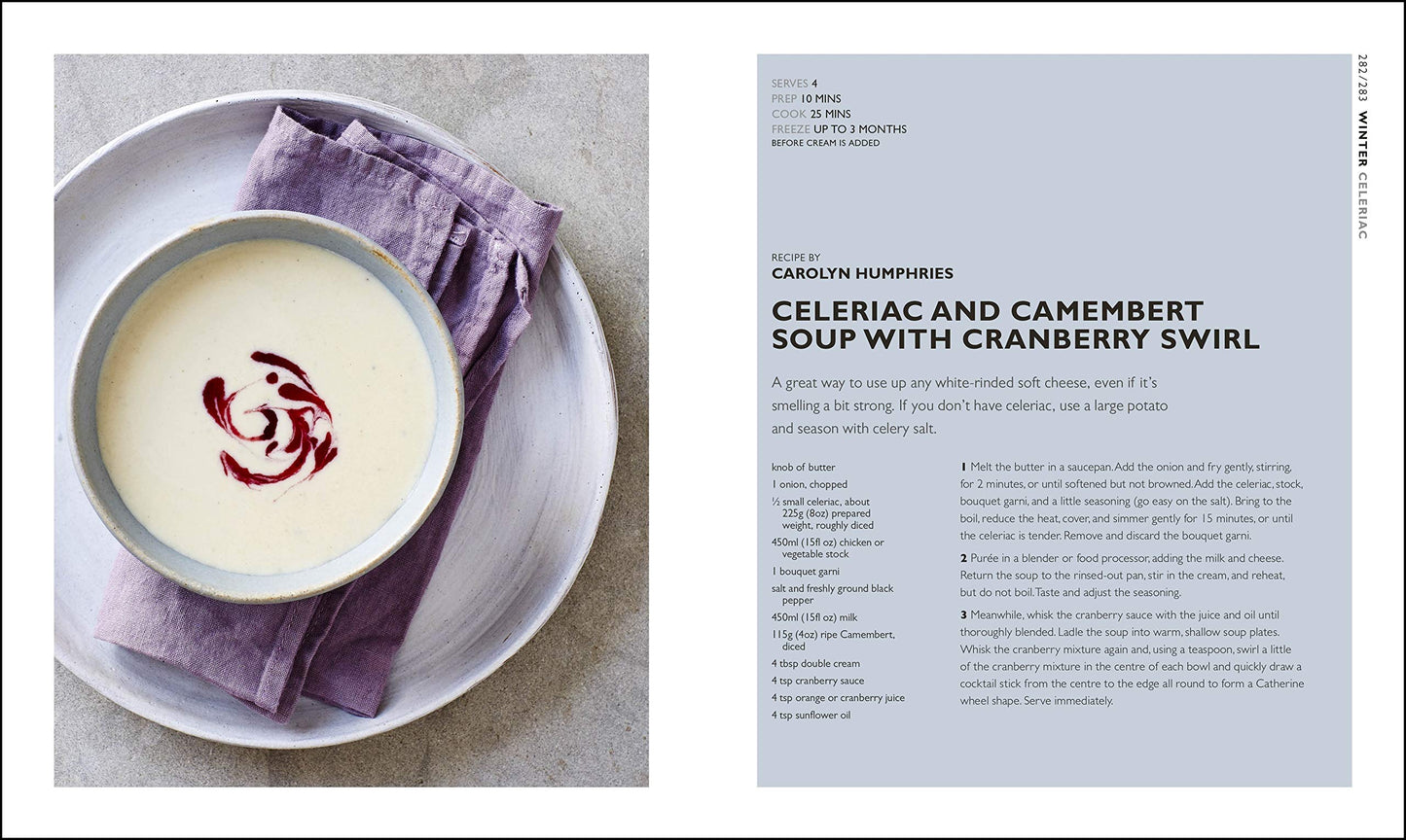 Sophie Grigson - The Soup Book: 200 Recipes, Season by Season (anglų kalba)